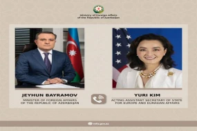 Ceyhun Bayramov Blinkenin köməkçisi ilə danışıqlar APARDI