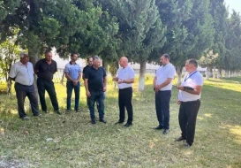 Qarağacı kənd sakinlərinin qaz təchizatı ilə bağlı problem və təklifləri dinlənildi - FOTO