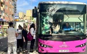 Bu avtobusların hərəkət sxemi dəyişdirilir