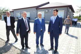 Səttar Möhbalıyev həmkarlar ittifaqlarının Xaçmazda yerləşən istirahət mərkəzlərində - FOTOLAR