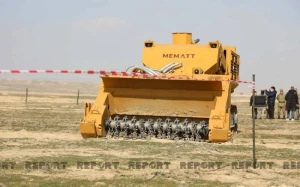 Azərbaycan Ukraynaya minatəmizləmə maşınları verəcək