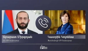 Mirzoyan fransalı həmkarı ilə Qarabağı müzakirə etdi