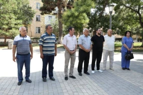 Gəncədə sahibkarlarla görüş keçirildi - FOTOLAR