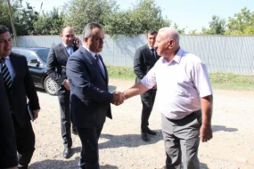 Goranboyda növbəti səyyar qəbul - FOTOLAR