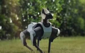 Çinin yeni robot iti... - Yeriyir, skeytbord sürür