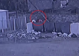 Bakıda anası tərəfindən zibil qutusuna atılan uşaq körpələr evinə verildi - VİDEO