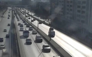 Bakıda bu yollarda tıxac var - SİYAHI