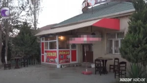 Ərindən boşanmaq istədi, dönərxananın qarşısında qətlə yetirildi - VİDEO