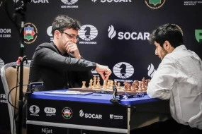 Nicat Abasov ilk oyunda beşqat dünya çempionuna uduzdu