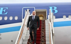 Prezident İlham Əliyev Macarıstana işgüzar səfərə getdi