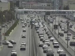 Bakıda bu yollarda sıxlıq var - SİYAHI