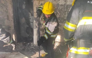 Bakıda evdə PARTLAYIŞ: Bacı-qardaş yaralandı - VİDEO