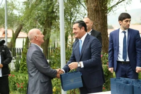 Zabux kəndinə köçürülən ailələrə mənzillərinin açarları təqdim edildi