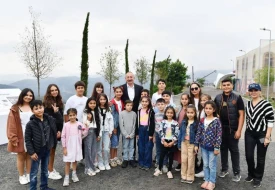 Mehriban Əliyeva Laçındakı bayram şənliyindən fotolar paylaşdı