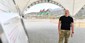 “Erməninin otuz il dağıtdığını biz iki ilə artıq qururuq, qurmuşuq” – Prezident