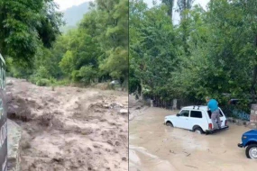 İsmayıllıda selə görə təhlükəli vəziyyətdə qalan vətəndaşlar təxliyə edildi