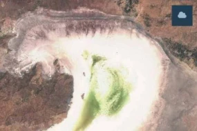 NASA Urmiya gölünün son görüntülərini yaydı