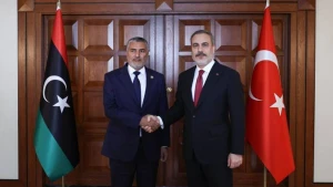 Hakan Fidan  Məhəmməd Miftah Təkan ilə görüşdü