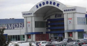 \"Sədərək\" ticarət mərkəzində yanğın oldu