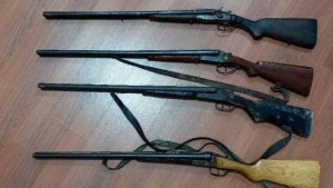 Daha 9 odlu silah polisə təhvil verildi - FOTO