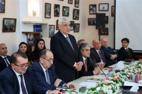 ADU-da kitab müzakirəsi keçirildi - FOTOLAR