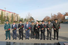 Hərbi Prokurorluq Ulu Öndərin 100 illik yubileyi ilə bağlı Şəmkirdə tədbir keçirdi - FOTOLAR