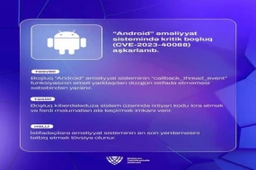 Telefonlarda aşkarlanan boşluq kiberdələduzlara şərait yaradır