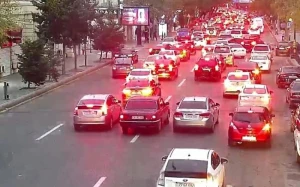 Bakıda bu yollarda tıxac var - SİYAHI