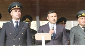 Hərbi Prokurorluq Ulu Öndərin 100 illik yubileyi ilə bağlı Gədəbəydə tədbir keçirdi - FOTOLAR