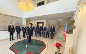 Pakistanda Heydər Əliyevin xatirəsi yad edildi - FOTO