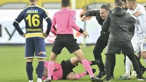 Hakimə hücum edən klub prezidenti və daha 2 şübhəli həbs olundu