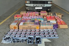 Qaçaqmalçılıq yolu ilə gətirilən 32 mindən çox pirotexniki vasitə aşkarlandı
