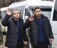 Hüseyn və Aqşin valideynlərinə qovuşdu - VİDEO