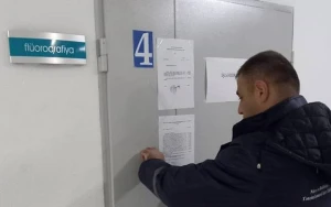 Bu xəstəxanada da rentgen kabineti bağlandı - FOTO