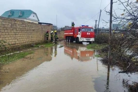 Xaçmazın iki qəsəbəsində evləri su basıb - VİDEO