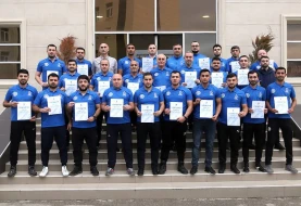UEFA-nın dəstəyi ilə keçirilən məşqçi kurslarına yekun vurulub