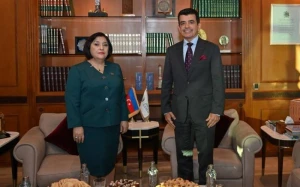 Milli Məclisin sədri ICESCO-nun Baş direktoru ilə görüşüb 