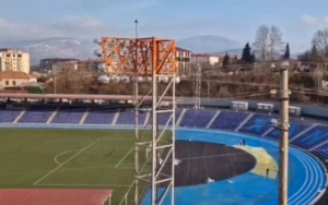 Xankəndi şəhər stadionunun son vəziyyəti - VİDEO