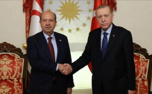 Ərdoğan Şimali Kipr Prezidentini qəbul etdi