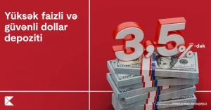 Kapital Bank-da dollar depoziti sərfəlidir 