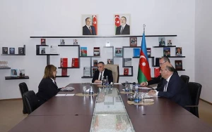 Mürsəl İbrahimov Göyçayda vətəndaş qəbulu keçirdi - FOTOLAR