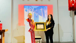 \"Sevgi evi\" Qadın və Uşaq sığınacağının rəhbəri Könül Qasımovaya “Fəxri Doktor” adı verilib - FOTO