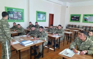 Ordumuza hazırlıq məşğələləri keçirilir