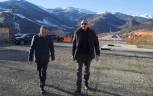 İlham Əliyev Daşaltı kənd məscidində - FOTOLAR