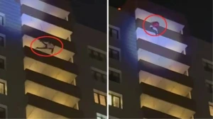 Uşaqlara hədiyyə vermək istəyən Şaxta baba 24-cü mərtəbədən düşdü