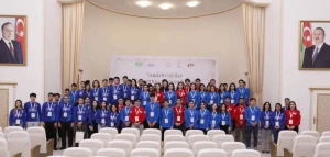 Göygöl rayonunda gənclər düşərgəsinin açılışı oldu - FOTOLAR