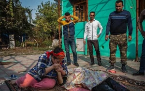 \"New-York Times”ın fotoqrafı Bərdənin bombalanmasından yazdı - FOTOLAR
