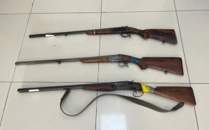 Cəlilabadda qanunsuz silahlar təhvil götürüldü