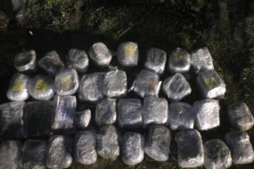 Dərədən 18 kiloqram narkotik tapıldı - FOTO