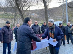 Zabuxa köçənlərə evlərinin açarları təqdim edildi